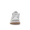 Air Jordan 1 Low Georgetown Herren Sneaker Weiß Neutralgrau Gummi-Mittelbraun 553558-146