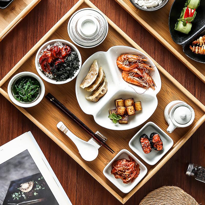 Tea Painting 11-Piece Ceramic Dinnerware Set