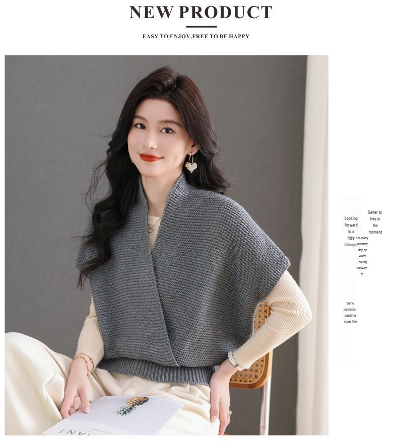 Women's Knitted Pullover Sweater Vest - Spring/Autumn Fashion (2025)