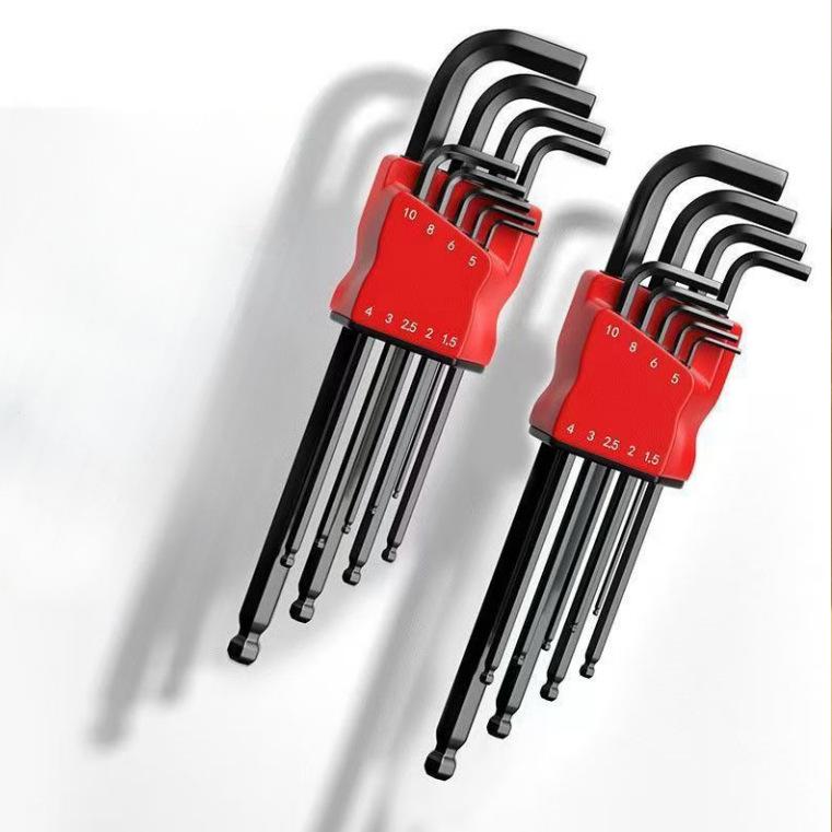 Universell extra lång insexnyckelsats - Multifunktionell och bärbar