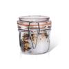 Patent Glass Kitchen Container Jar with Food Clip 220 ml
