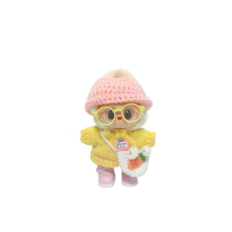 Handmade Cute Style LABUBU Doll Clothes Replacement Set (17cm)