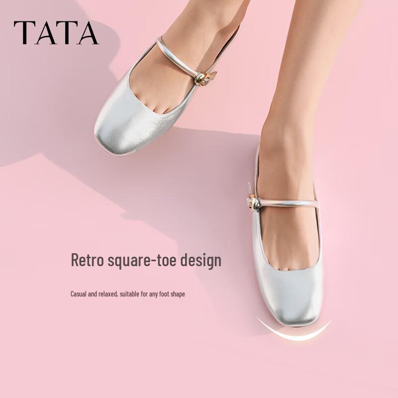 TATA Women s Flat Mule Slippers EU 36