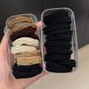 High Ponytail Hair Rope High Elasticity and Durable Rubber Band Women's Hair Tie  New High-end Spring Headband Headwear