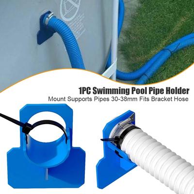 Suporte para tubulação de piscina, suporte antifuro para mangueira de água, para substituição de 30-38mm acima do solo