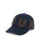 SUNLOVETOUR Cut Off Capital Cap Navy/Brown