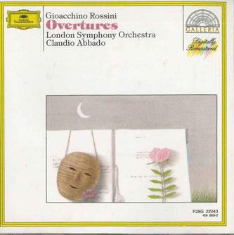 

CD CLAUDIO ABBADO - Rossini Overtures F28G22043 POLYDOR Japan Classical Used