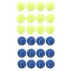 12 Pack Tennis Balls Rubber Felt Pressure Training Tennis Balls Practice Balls with Storage Bag for 