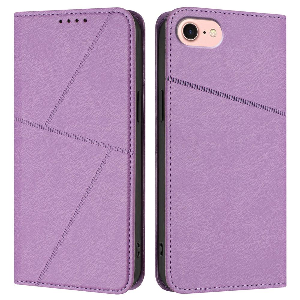 For iPhone 16e Wallet Case Magnetic Closure Leather Flip Phone Cover with Stand