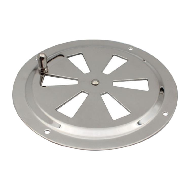 Marine Round Louvered Air Vent Stainless Steel Ventilation Louver For Boats Ships And Yachts With Smooth Surfaces