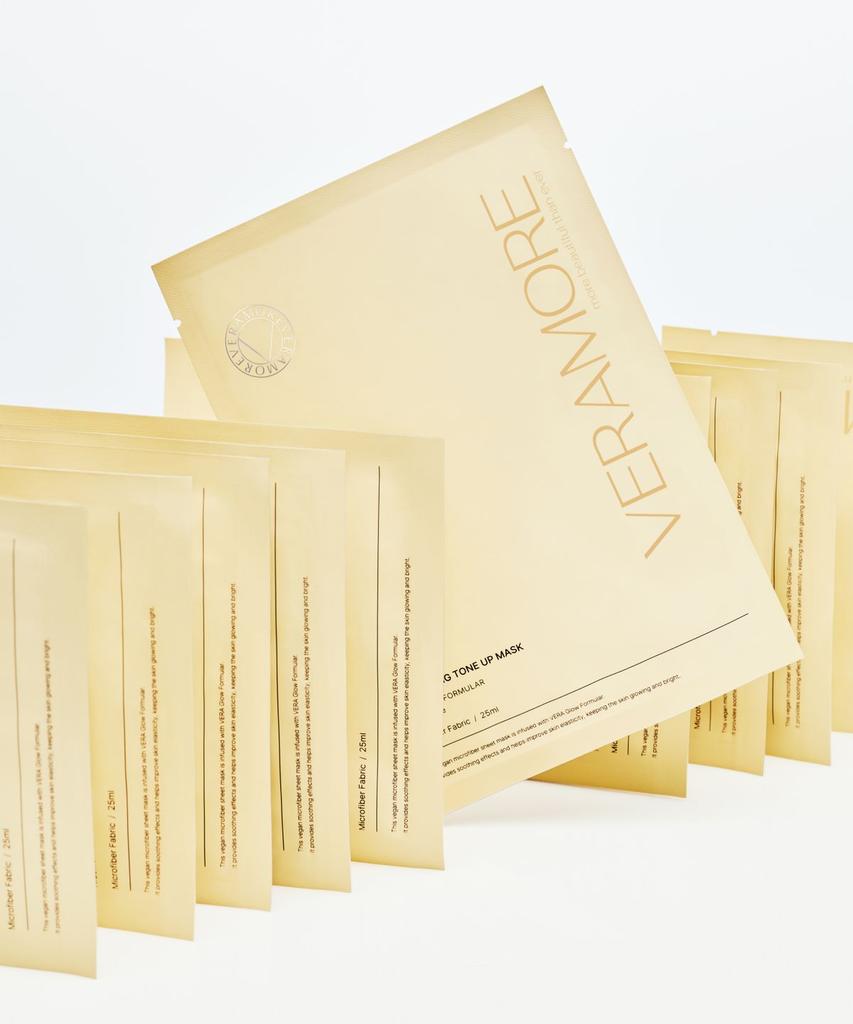Brightening Tone-Up Mask Pack 25ml (5 Sheets)