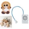 Small Sound Recorder for Stuffed Animals Button Sound Recorder Plush Toy Sound Box Fun and Easy To Use Music Sounder
