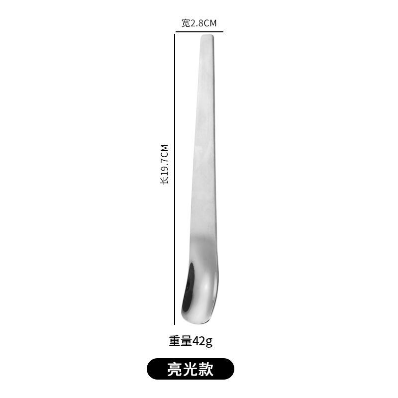 Stainless Steel Long Handled /Cake/Ice Cream/ Dessert Spoon Espresso Coffee Stirring Spoons Multi-functional Household Tableware