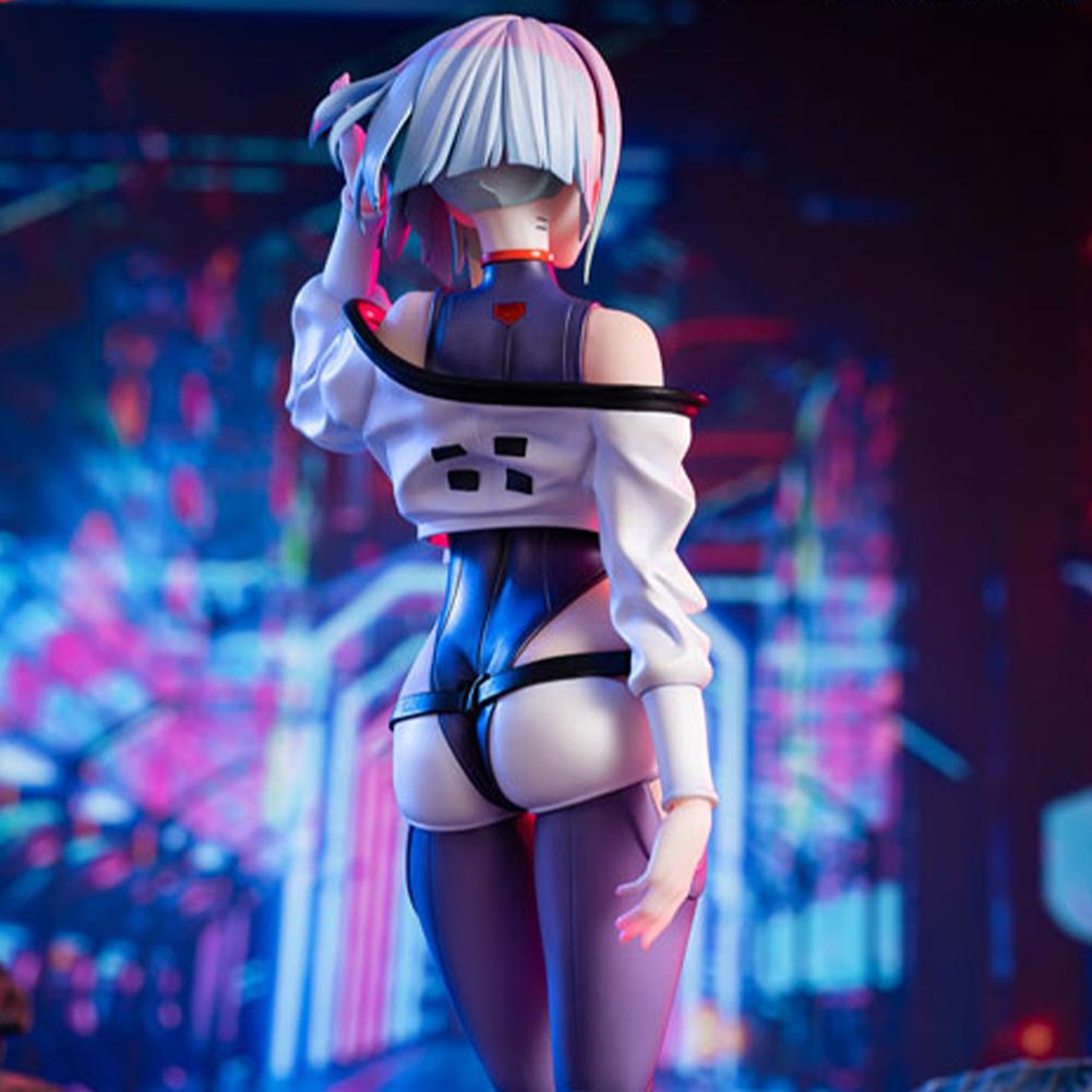 Anime Game Cyberpunk Rebecca Figure Standing Model Toy Collection Lucy Action Figure David figures Desk Decoration Birthday Gift