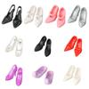 Colorful Foot Length 2.2cm Female Doll Shoes Accessories 1/6 Dolls Boot High Heels Shoes