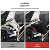 Zongshen 368G Waterproof Quick Release Black Side Bag for Protective Gear and Crash Bar Use