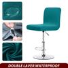 Real Waterproof Fabric Bar Chair Cover Stretch Short Back Chair Cover Washable Cheap Spandex Covers For Home Hotel Banquet Decor