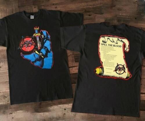 

Vintage 1990 Slayer-Double- wbr/ Sided T-shirt Size S-5XL Unisex T-Shirt M