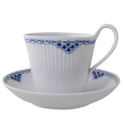 Royal Copenhagen 104 Princess 092 Theekop Schotel Hoge Hendel & [Artikel]