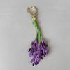 Ciondolo Decorativo in Pelle di Mucca Accessori Creativi per Borse Ciondolo Frutto del Drago Intrecciato a Mano in Vera Pelle Charms Simulati per Borse