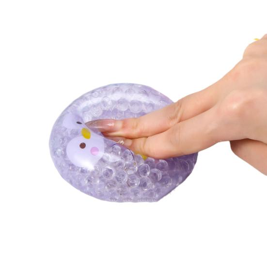 Ball Squeeze Spielzeug Weiche TPR Schnelle Rebound Trauben Ball Pinch Spielzeug Stress Relief Sensorischen Spielzeug Cartoon Pinguin Ball Zerquetscht dekompression Spielzeug