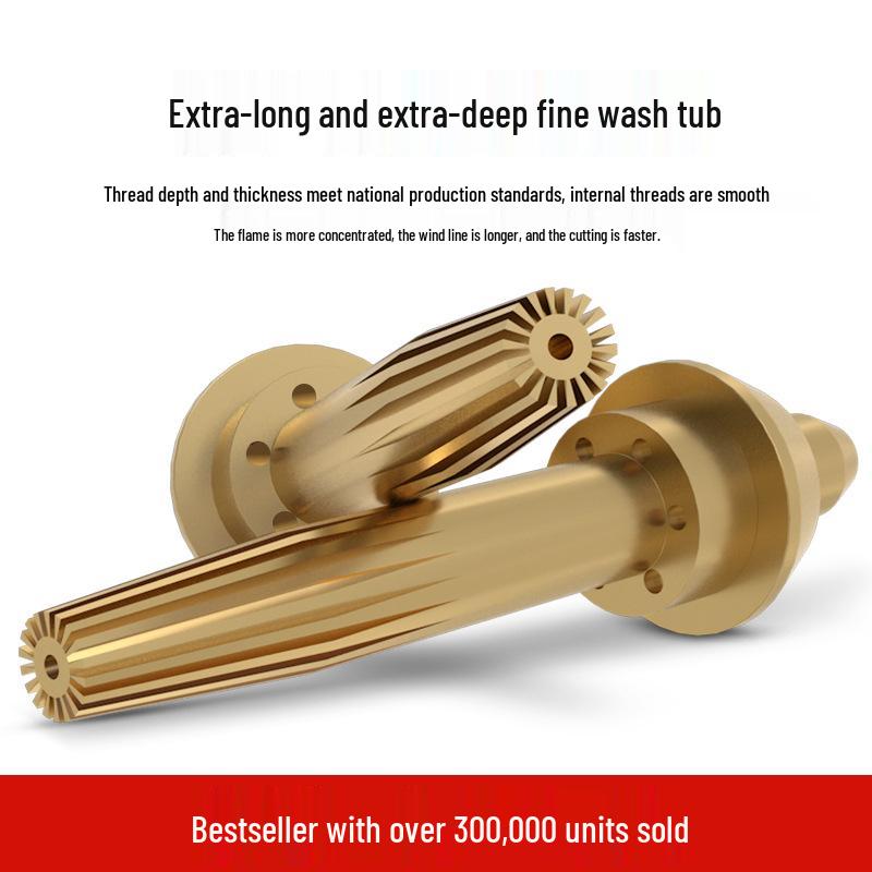 Stainless Steel Propane Cutting Torch Tip for Gas and Oxygen