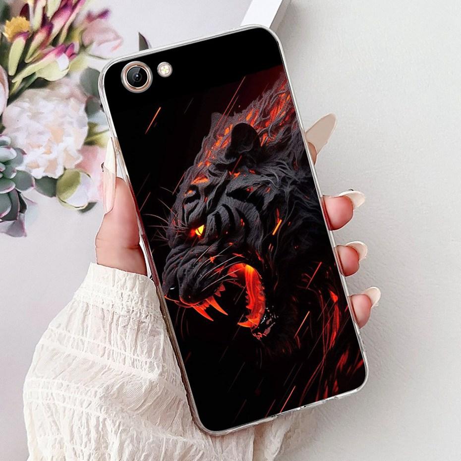 New Design Phone Case For Vivo Y71 Y71i Y71A Clear TPU Back Cover For Vivo 1724 1801 1801i Y71 Y 71i 4G Soft Silicone Cases
