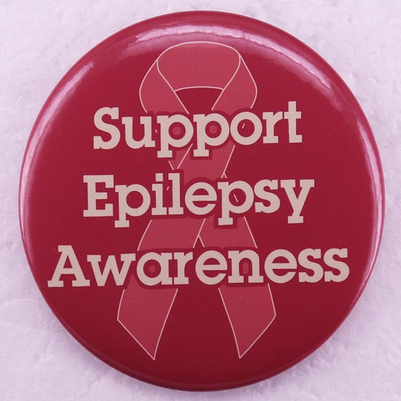 Neurological Disorders Awareness Pin Badge
