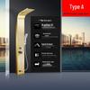 Smart Multifunction Stainless Steel Shower System
