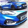 Fit For Ford Focus Mk4 ST ST-Line 2019 2020 2021 Car Front Bumper Splitter Lip Diffuser Body Kit Spoiler Guard