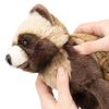 Hondo Raccoon Dog Plush Toy Animal Realistic Raccoon Dog Plush Baby Birthday Christmas Gift [COLORATA] (Realistic Baby/Soft Touch) Toy, Animal, Toy,