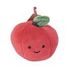 Beautiful Moral Fruit Plush Pendant Short Plush Keychain Apple Doll Backpack Juvenile Accessories