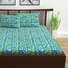 Cotton Double Bedsheet with 2 Pillow Covers | Soft Breathable Wrinkle Free Bedsheet for Double Bed | Printed Bed Sheet Set for Bedroom