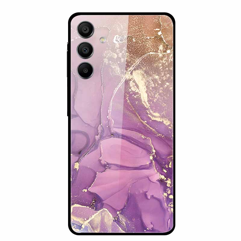 For Samsung A16 5G Case Back Hard New Cover for Samsung Galaxy A 16 SM-A166B Tempered Glass Case Funda Cool Designed Girls Capa