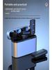 K10 Wireless Lavalier Microphone with Charging Case for Live Streaming and Audio Recording