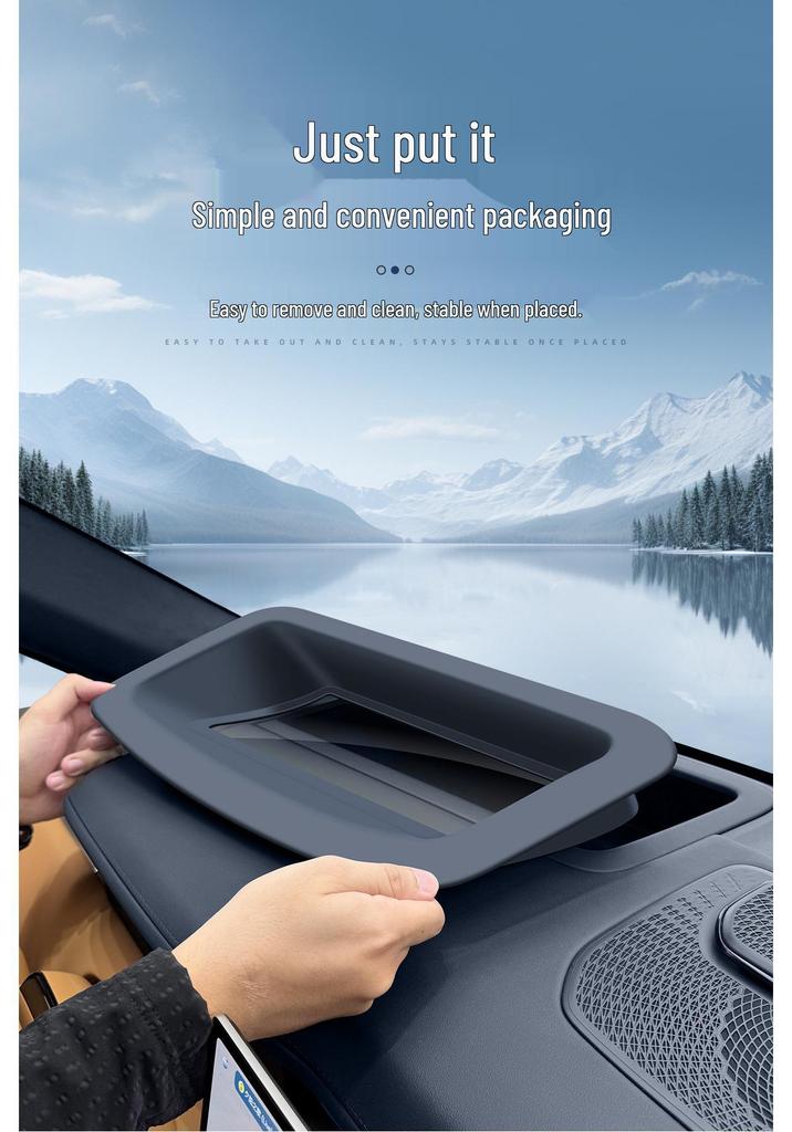 Zeekr 9X HUD Dustproof Protective Cover - Car Interior Decoration Accessory