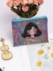 Cartoon Print PVC Coin & Card Holder - Multiple Patterns, Student Small Item Storage Bag