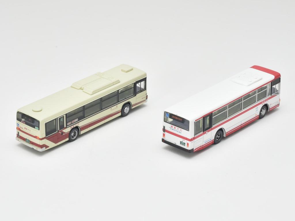 The Bus Collection Bus Collection Joint Operation Series 2: Nagoya City Transportation Bureau Meitetsu Bus, Set of 2, Diorama Supplies