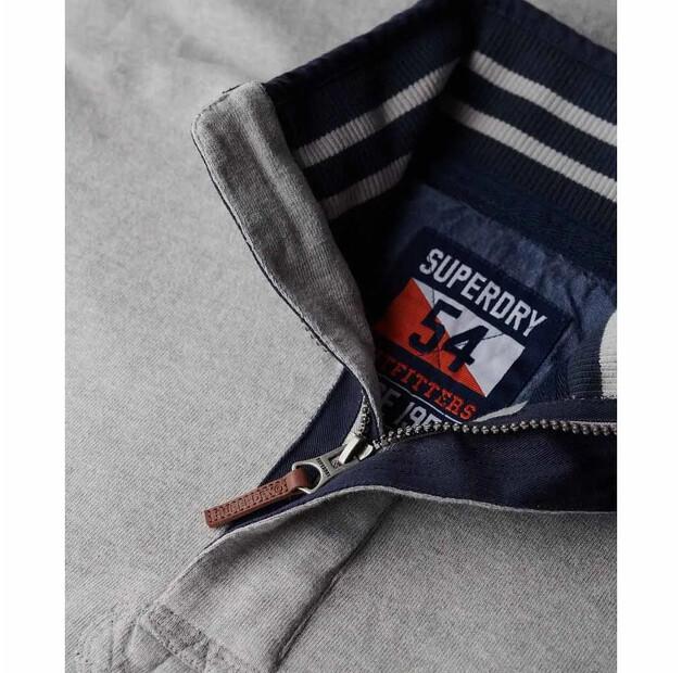Superdry Classics Henley Half Zip Sweatshirt