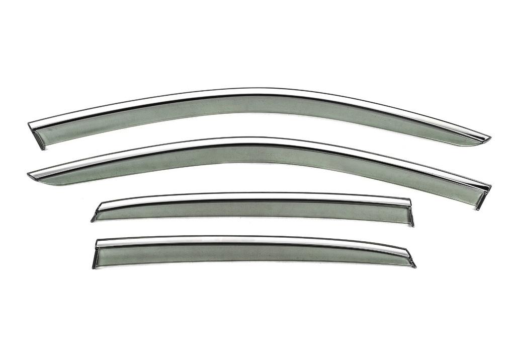 

Wind deflectors with chrome Niken Luxury (4 things) for Volkswagen Jetta 2018-rr
