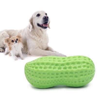 Jouet pour chiot Squeak Big Dog Jouet à renifler Type cacahuète, Vert, 2 pièces