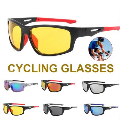 New Cycling Glasses Men And Women Driving Eye Protection UV Sunglasses Sports Sunglasses Protective Glasses 9350