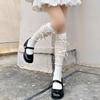 New Kawaii Bowknot Knee High Socks Thigh High Stockings Cute Long Socks Stockings Women Lolita Jk Japanese Style Thigh High Sock