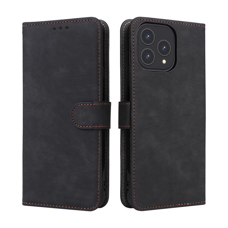 Cooper Cubot P80 Leather Phone Case with Card Slot, Stand, and Lanyard