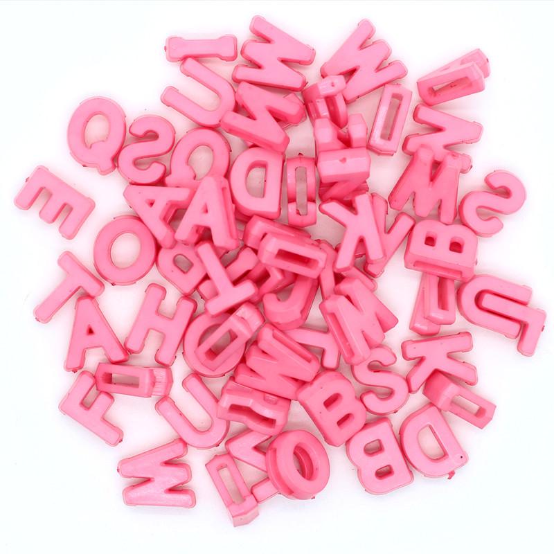 Colorful Acrylic Letter Beads for DIY Bracelets - Early Education Jewelry Accessories