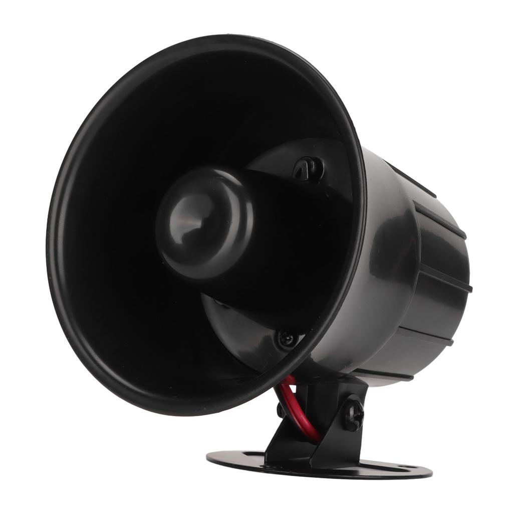 15W Hochdezibel Sirenenhorn Verkabelt Garten Einbruchmelder Horn Alarmsystem Sirene DC6?12V