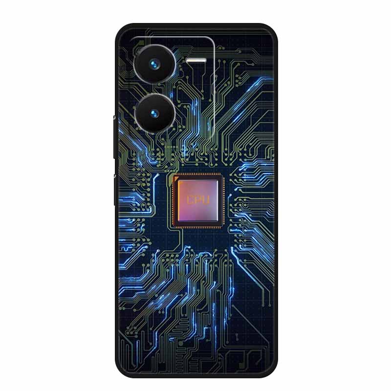 For Vivo IQOO Z8 Case Luxury Soft TPU Silicone Phone Cases for Vivo IQOO Z8X 5G V2314A V2312A Cover Protective Cartoon New Funda