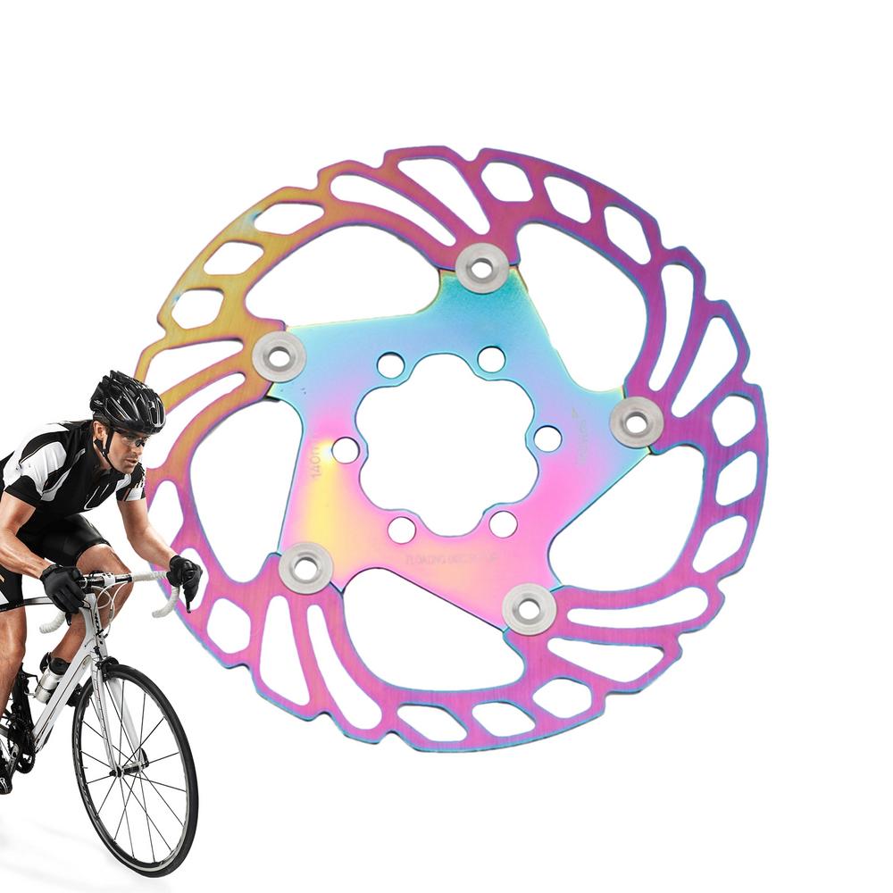 Mountain Bike Disc Brakes Colorful Bicycle Disc Brake Modification Mini Bike Brake Brakes For Disc Bikes Cycling Accessory For