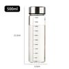ZISIZ Sealed Glass Dispenser Bottle