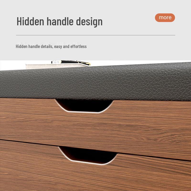 Changbaosen Entryway Flip-Top Shoe Cabinet with Bench